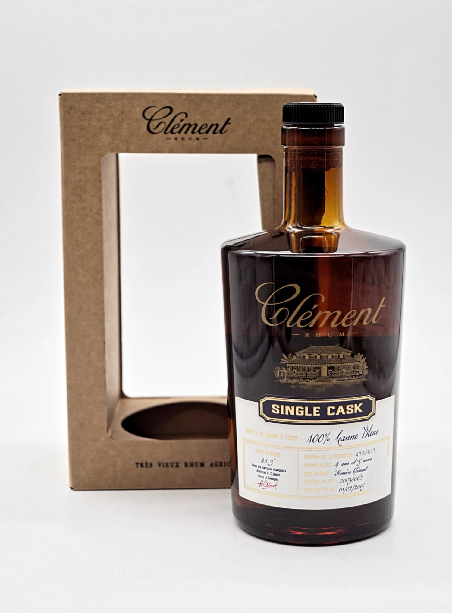 Single Cask 100% Canne Bleue Rhum Agricole 3 Single Cask 100% Canne Bleue Rhum Agricole