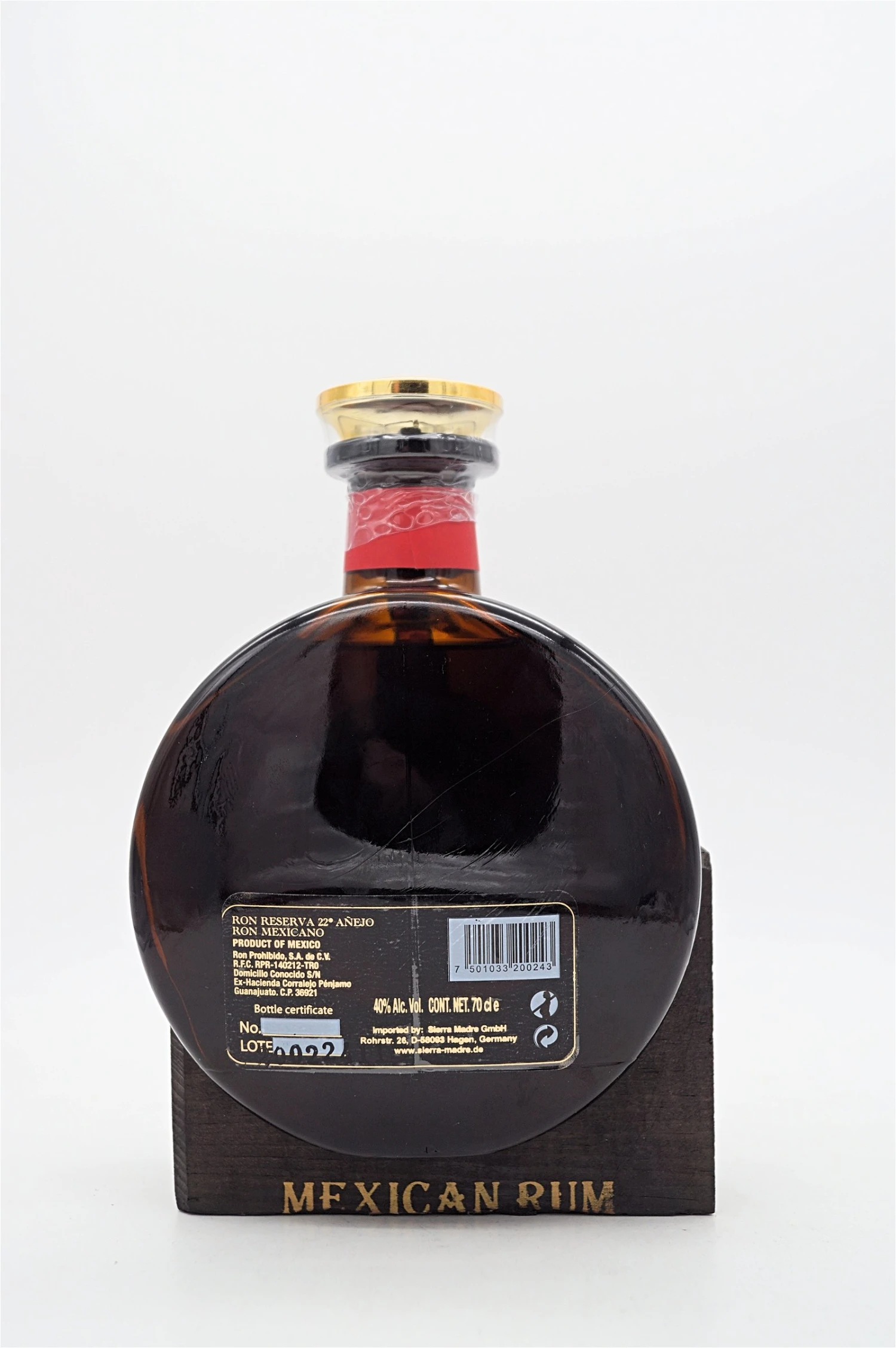22 Jahre Reserva Ron Mexicano 4 22 Jahre Reserva Ron Mexicano – Bild 2