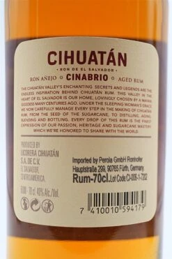 12 Jahre Cinabrio Rum -Angebote Baileys Store dsc09651