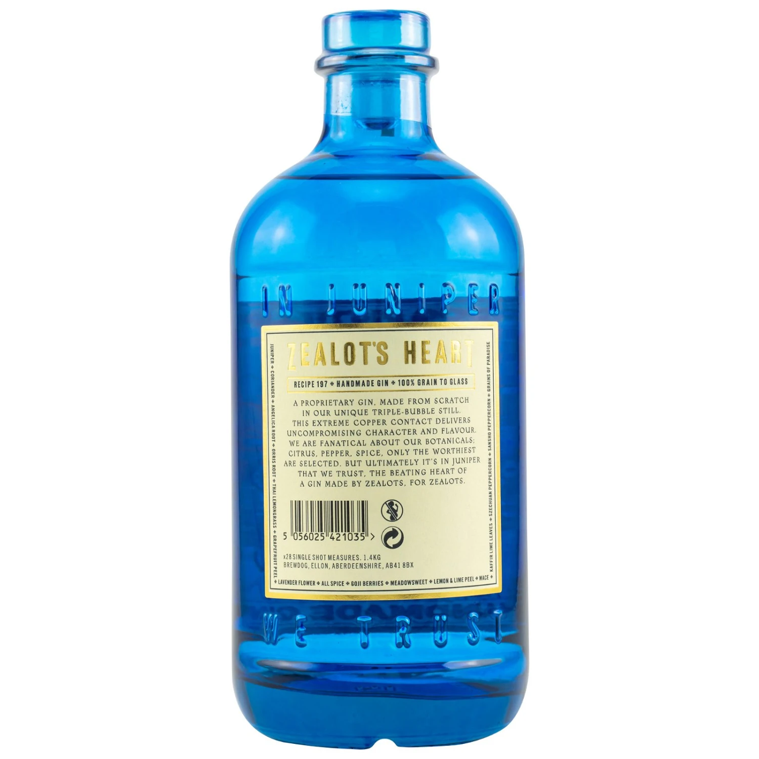 Zealots Heart Handmade Gin 4 Zealots Heart Handmade Gin – Bild 2