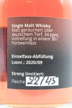Single Cask Schwesternfass EMMA Single Malt Whisky 11 Single Cask Schwesternfass EMMA Single Malt Whisky -Angebote Baileys Store DSC00128