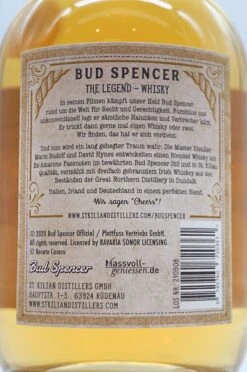 Bud Spencer The Legend Blended Malt Whisky Mild -Angebote Baileys Store DSC00467