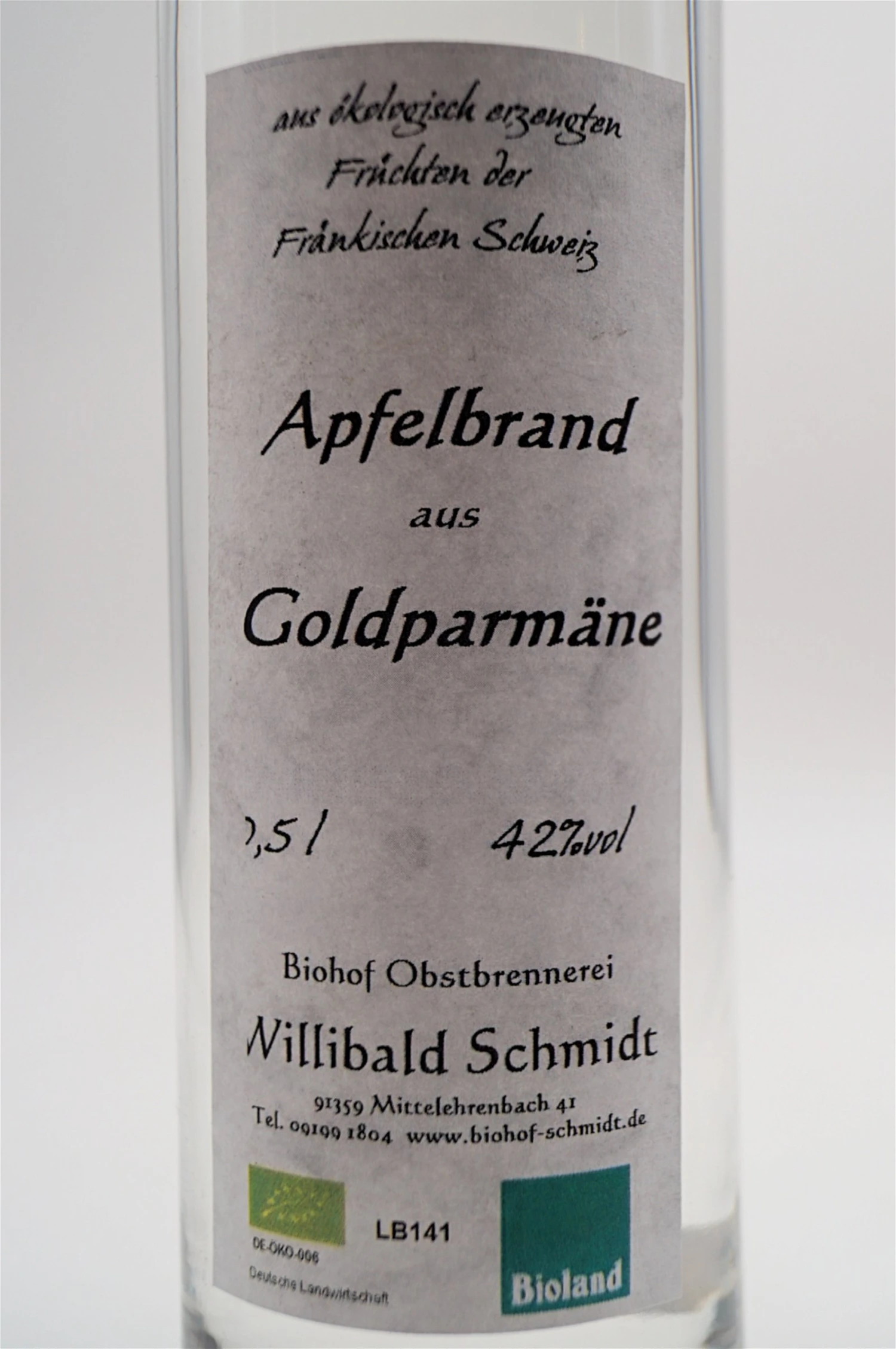 Bio Apfelbrand Aus Goldparmäne 4 Bio Apfelbrand Aus Goldparmäne – Bild 2