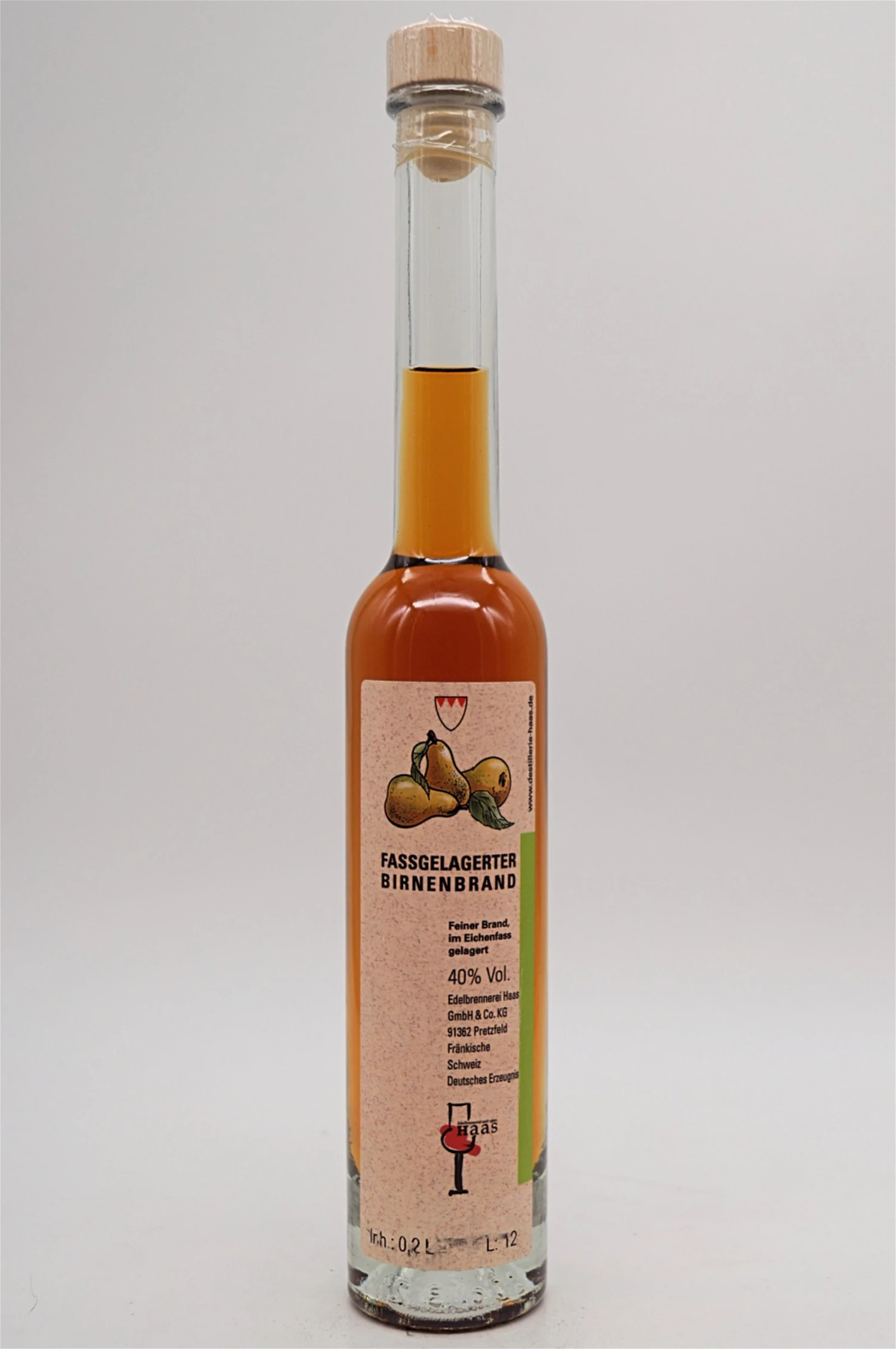 Birnenbrand Fassgelagert 3 Birnenbrand Fassgelagert