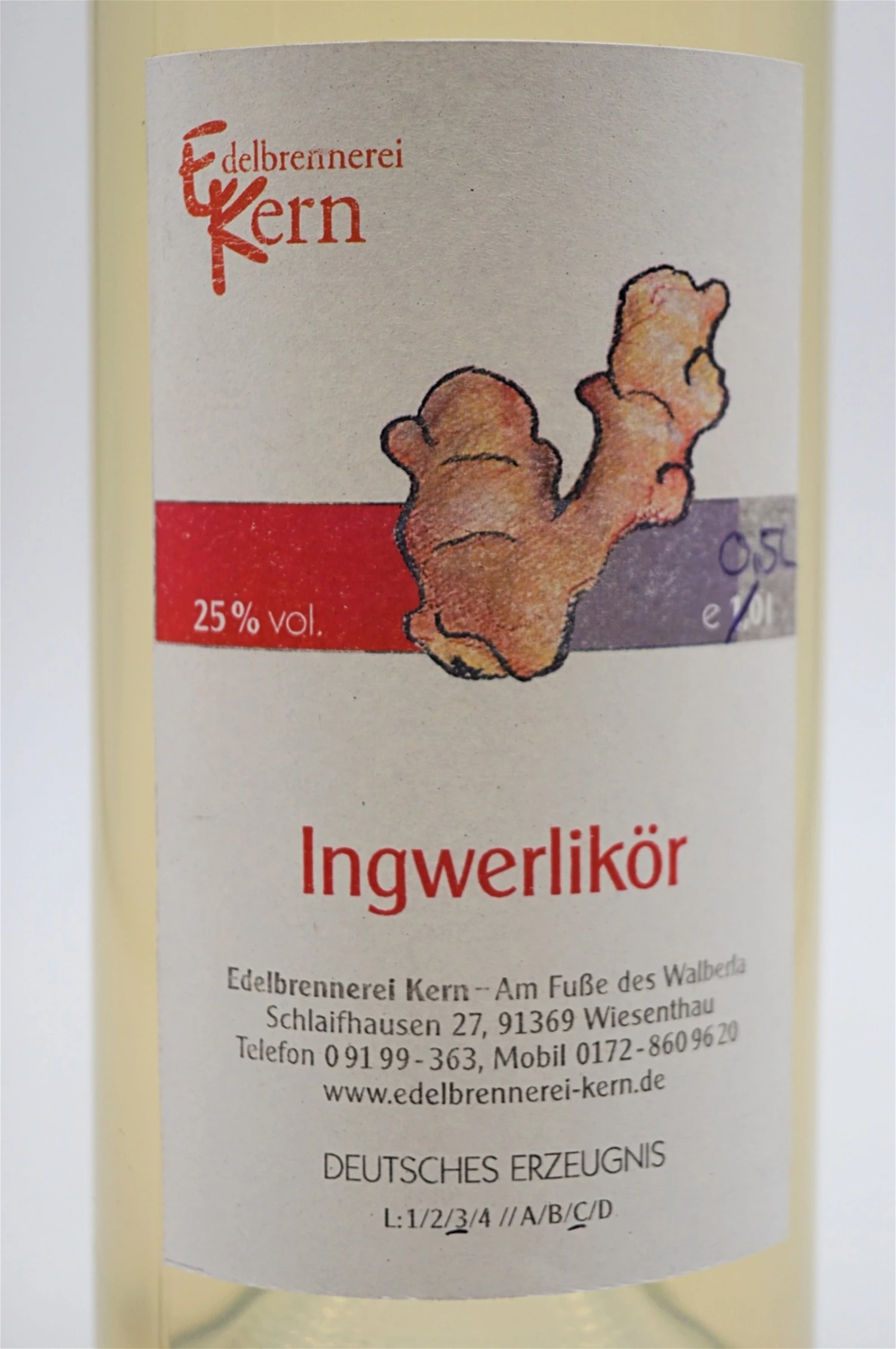Ingwerlikör 4 Ingwerlikör – Bild 2