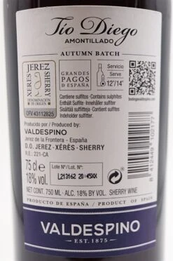 Amontillado Tio Diego -Angebote Baileys Store dsc01480