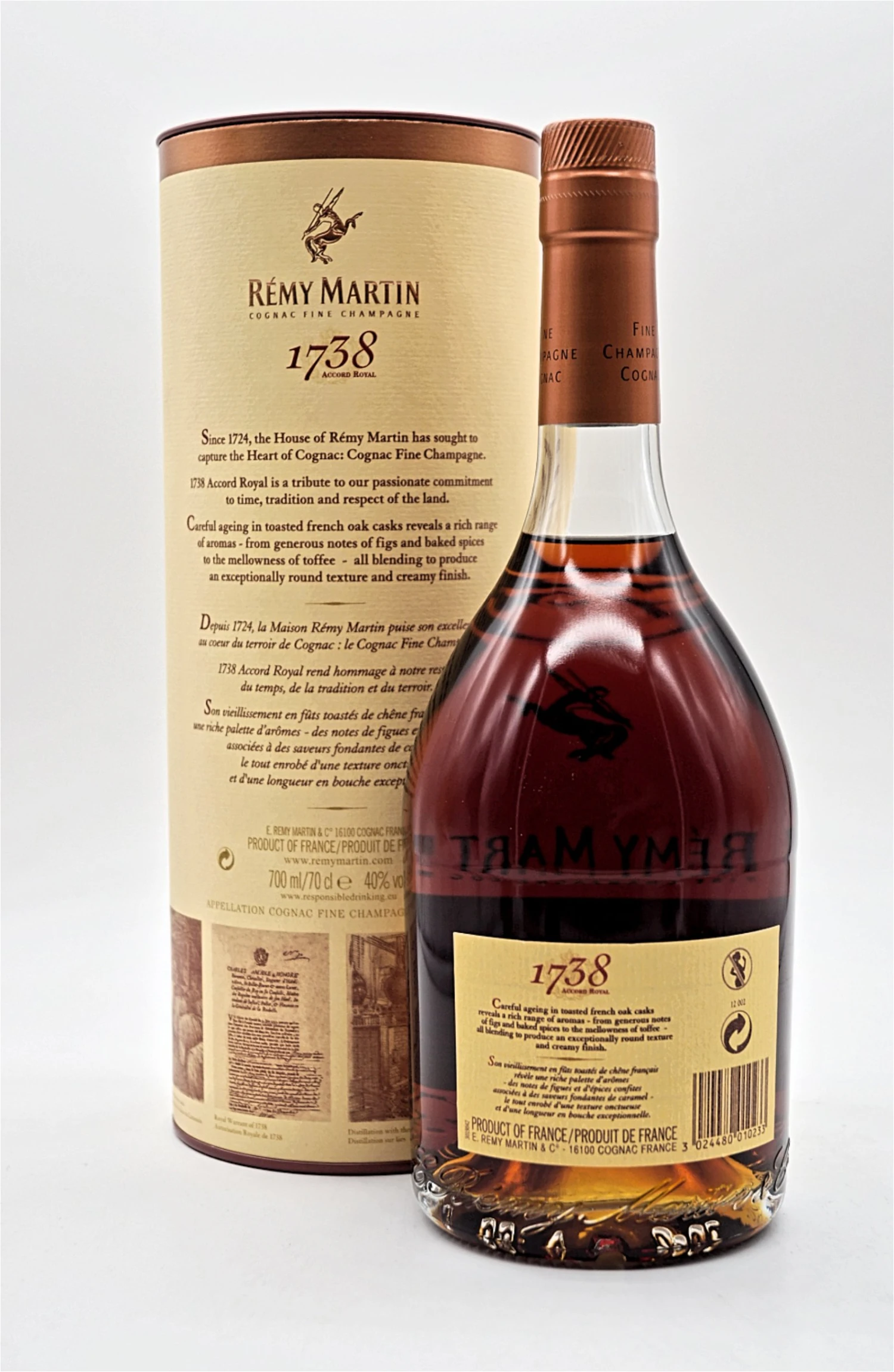 1738 Accord Royal Cognac Fine Champagne 4 1738 Accord Royal Cognac Fine Champagne – Bild 2