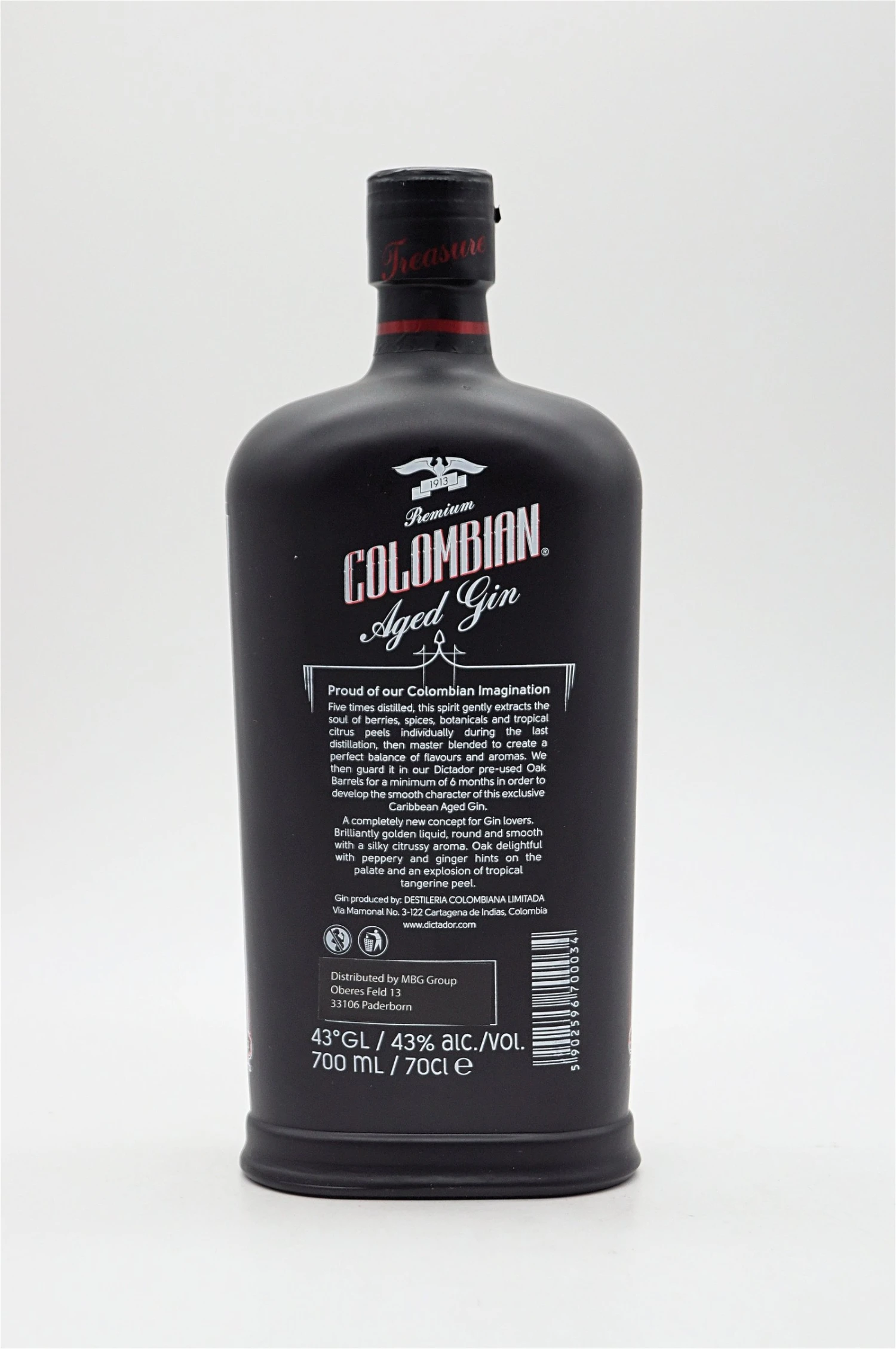 Colombian Treasure Gin 4 Colombian Treasure Gin – Bild 2