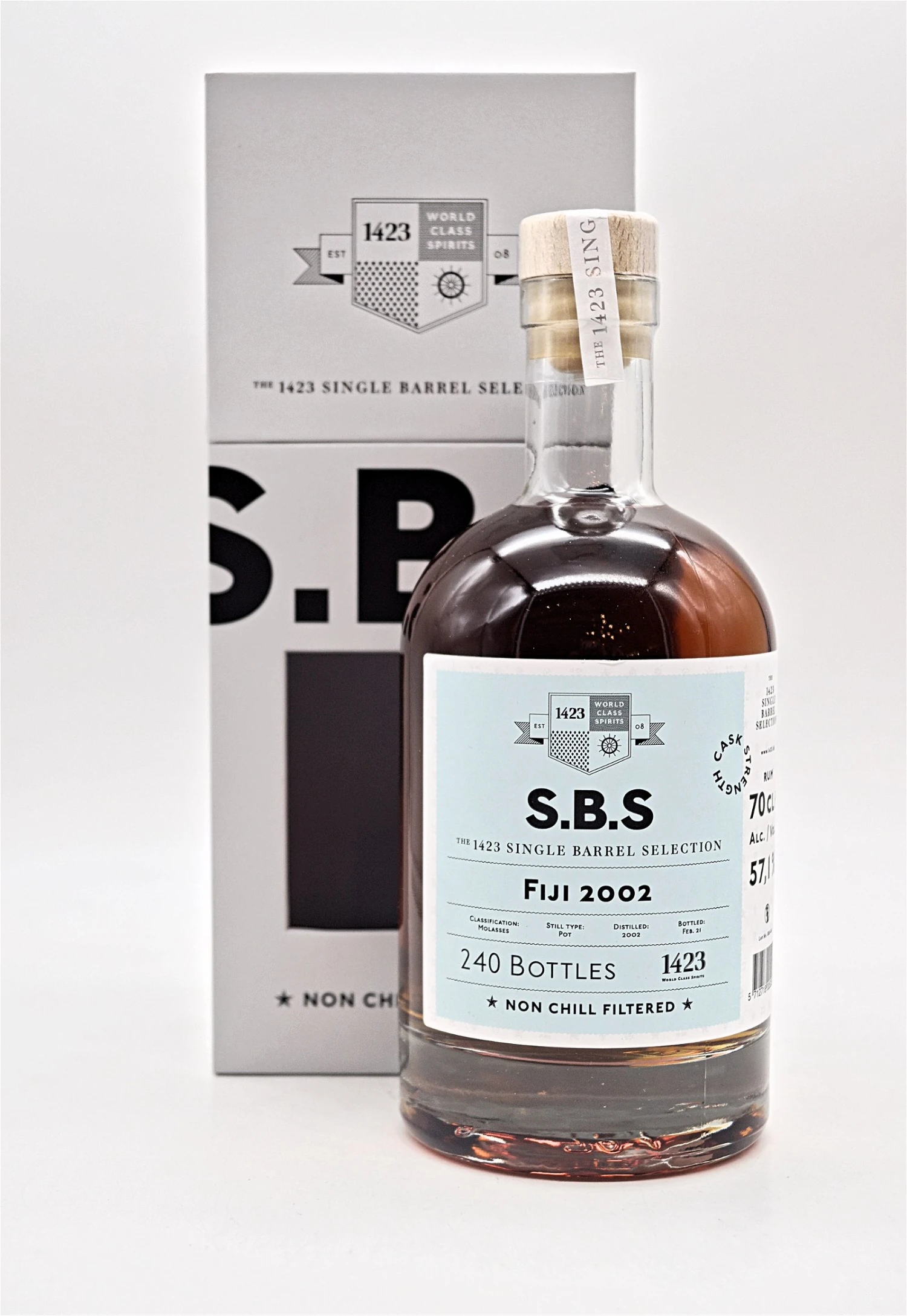SBS Fiji 2002 South Pacific Single Barrel Selection Rum 3 SBS Fiji 2002 South Pacific Single Barrel Selection Rum