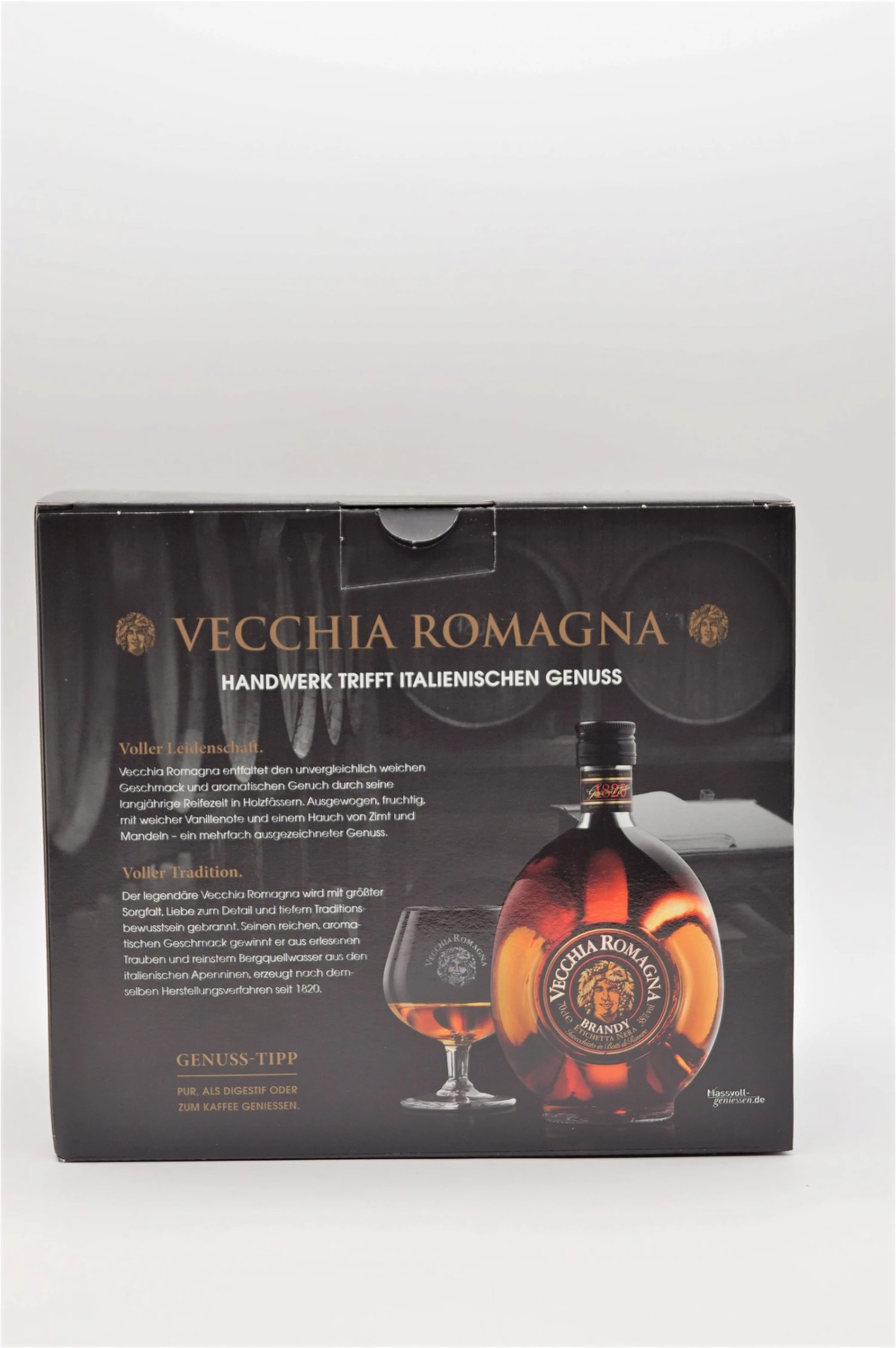 Brandy Etichetta Nera Inkl. Glas 4 Brandy Etichetta Nera Inkl. Glas – Bild 2