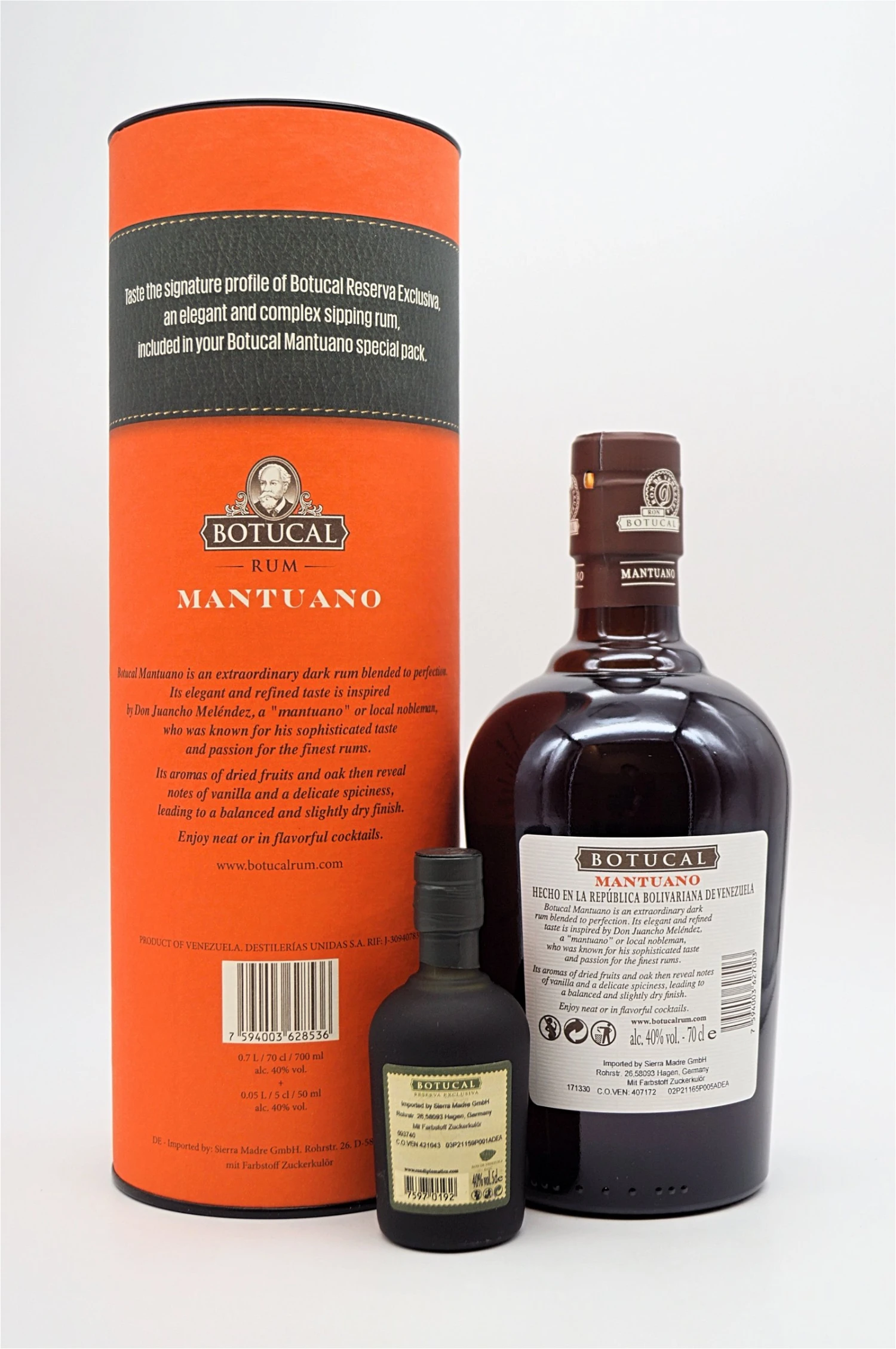 Mantuano Ron Extra Anejo Geschenkverpackung 4 Mantuano Ron Extra Anejo Geschenkverpackung – Bild 2