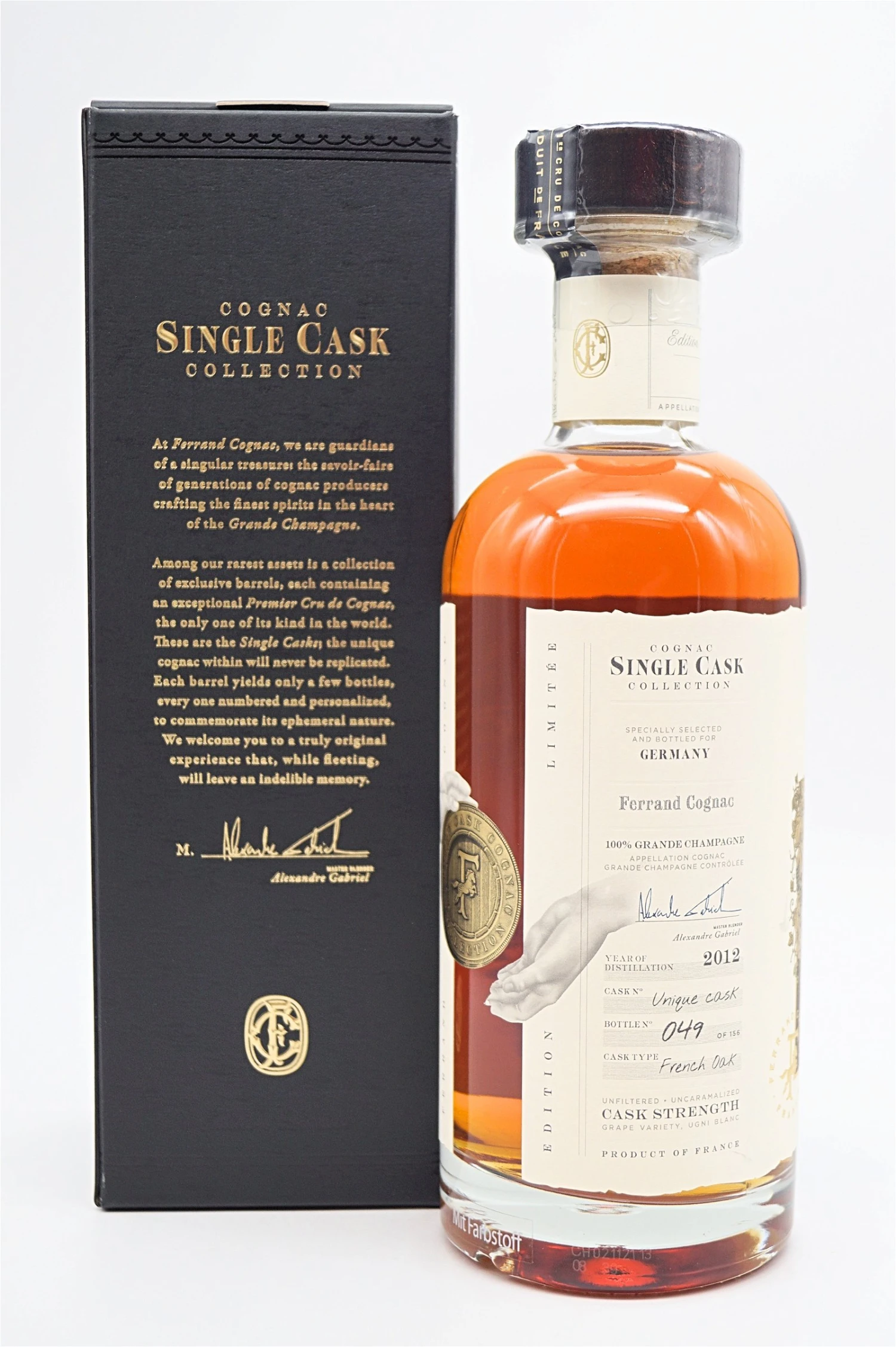 Single Cask Collection Vintage 2012 Cognac 4 Single Cask Collection Vintage 2012 Cognac – Bild 2