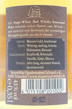 Stonewood WOAZ Bavarian Single Malt Whisky 7 Jahre -Angebote Baileys Store dsc08428