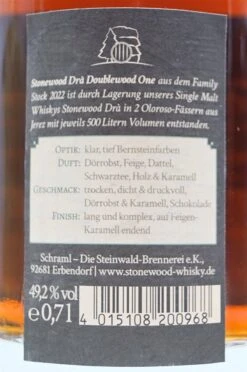 Stonewood Drà Doublewood One Single Malt Whisky 8 Jahre 12 Stonewood Drà Doublewood One Single Malt Whisky 8 Jahre -Angebote Baileys Store dsc08434