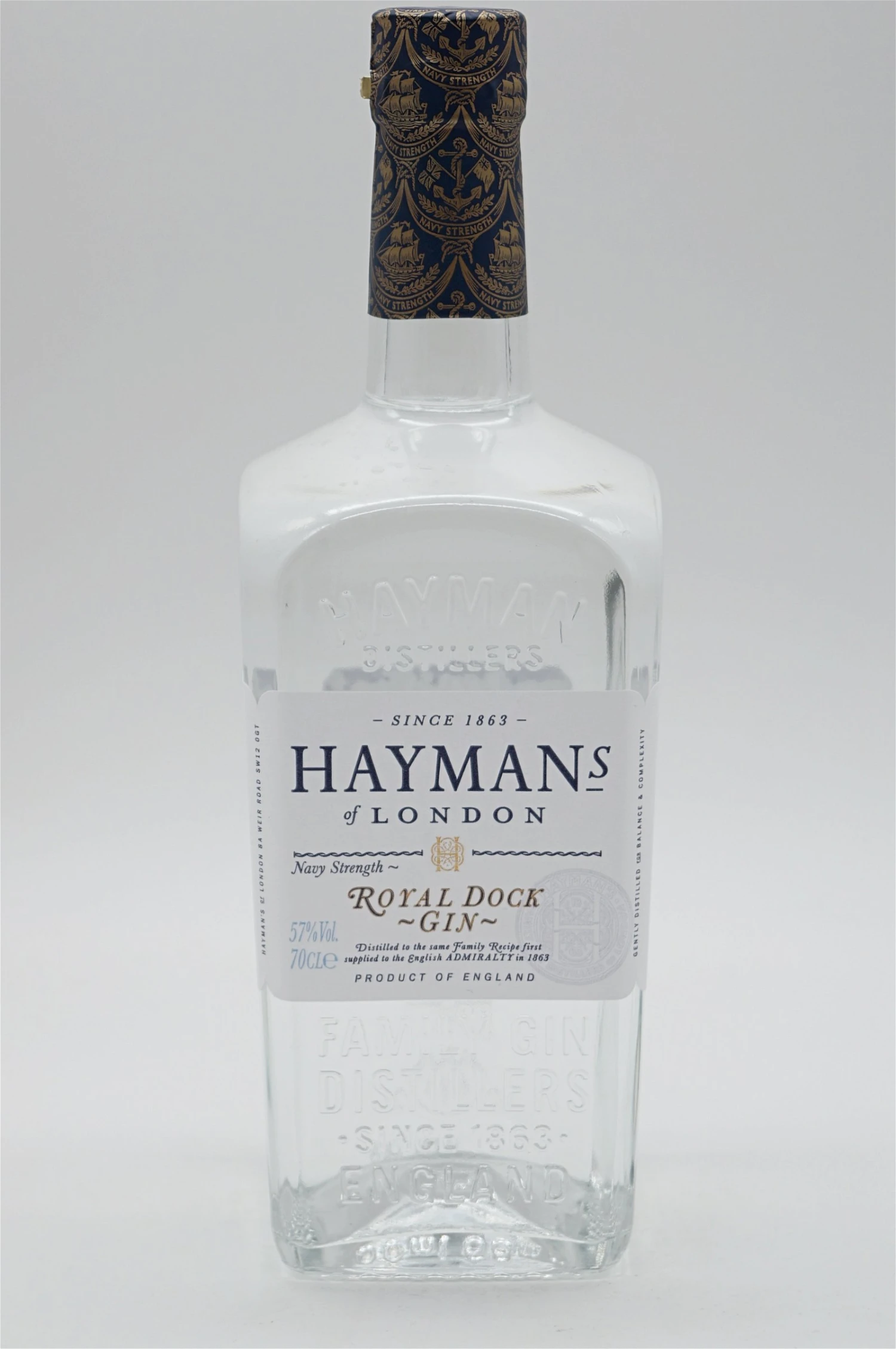 Royal Dock Gin Navy Strength 3 Royal Dock Gin Navy Strength
