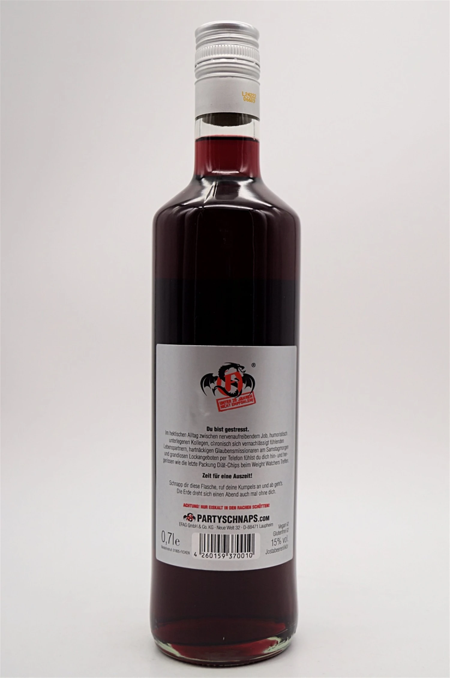 Jostabeerenlikör Partyschnaps 4 Jostabeerenlikör Partyschnaps – Bild 2