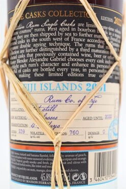 Fiji Islands 2001 Rozelieures Single Malt French Whisky Cask Finish -Angebote Baileys Store dsc09496