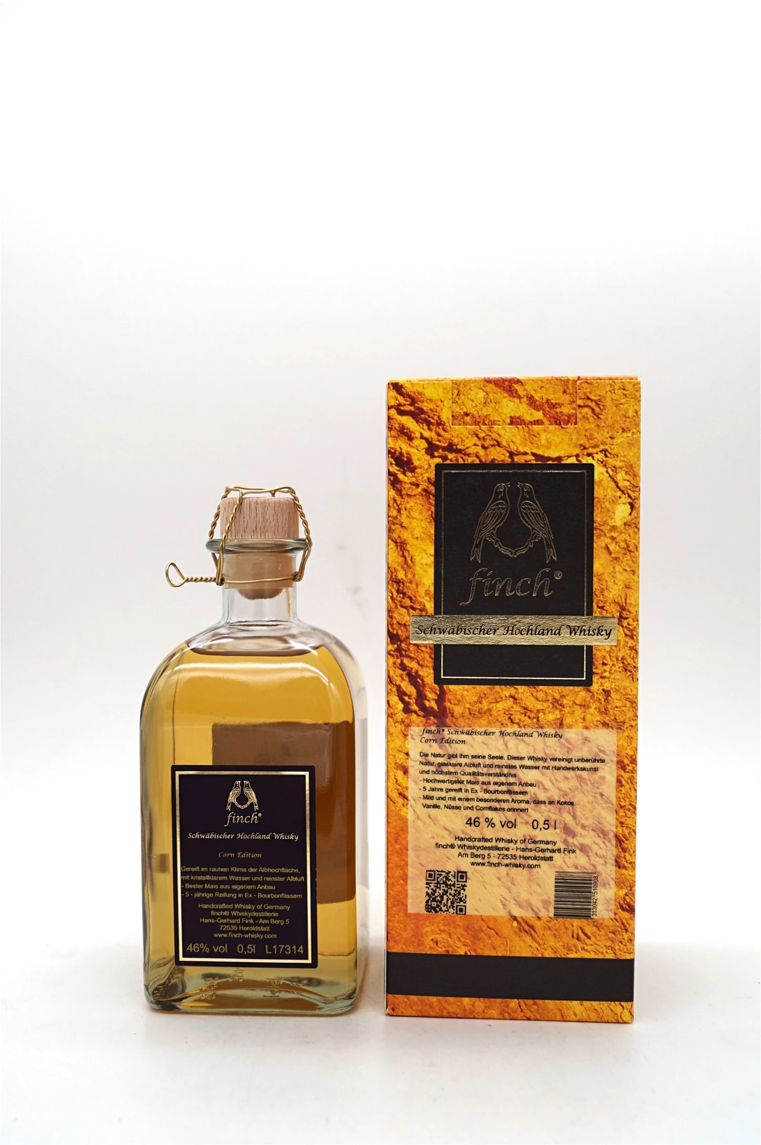 Corn Edition Limitierte Abfüllung Schwäbischer Hochland Whisky 4 Corn Edition Limitierte Abfüllung Schwäbischer Hochland Whisky – Bild 2