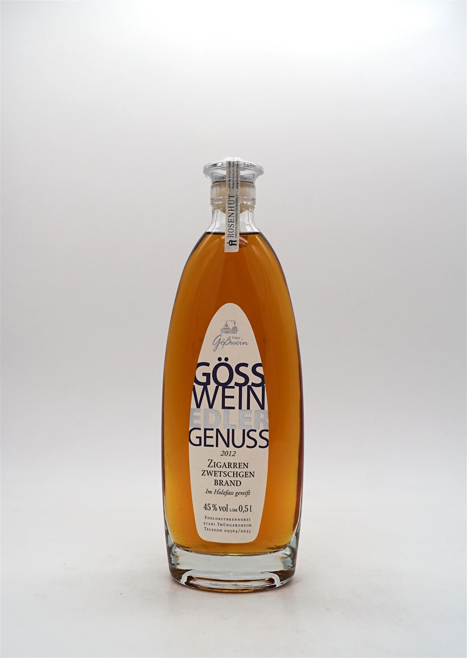 Zigarren Zwetschgenbrand Im Holzfass Gereift 2012 3 Zigarren Zwetschgenbrand Im Holzfass Gereift 2012