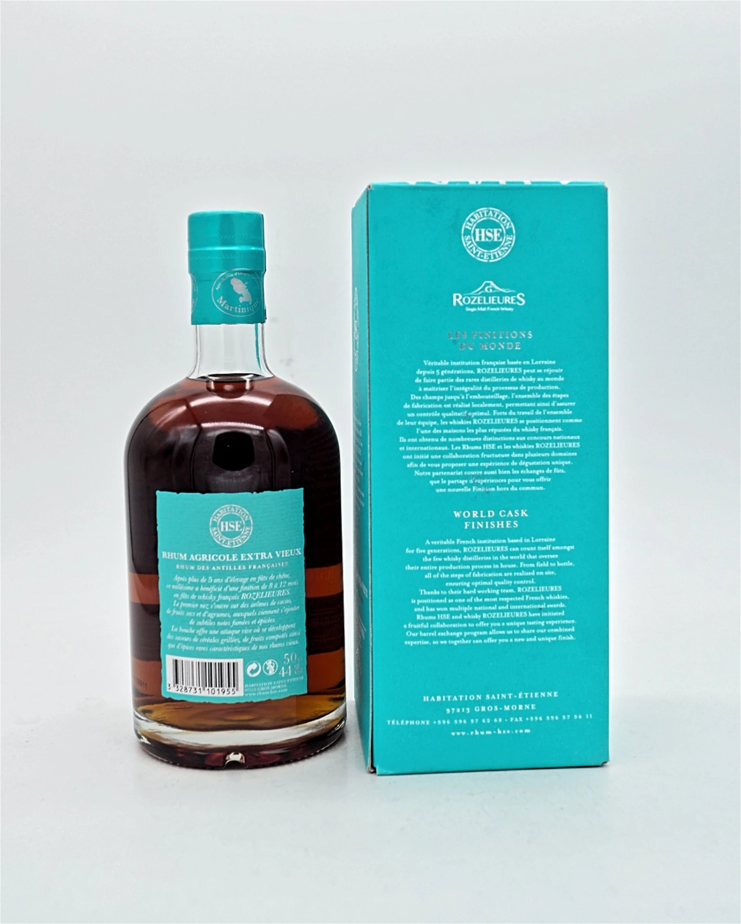 2013 Whisky Rozelieures Cask Finish Rhum Agricole Extra Vieux 4 2013 Whisky Rozelieures Cask Finish Rhum Agricole Extra Vieux – Bild 2