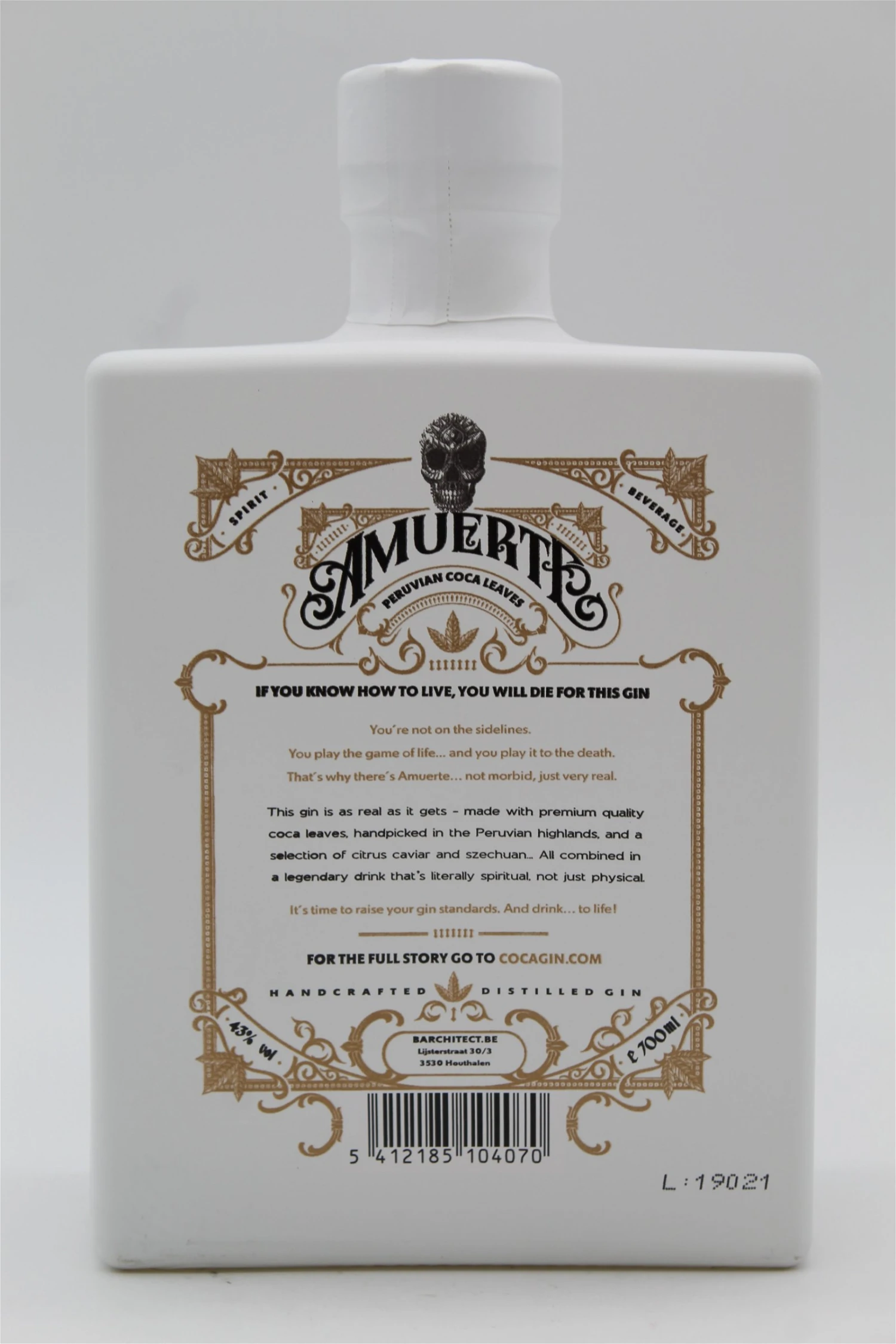 Coca Leaf Gin White Edition 4 Coca Leaf Gin White Edition – Bild 2