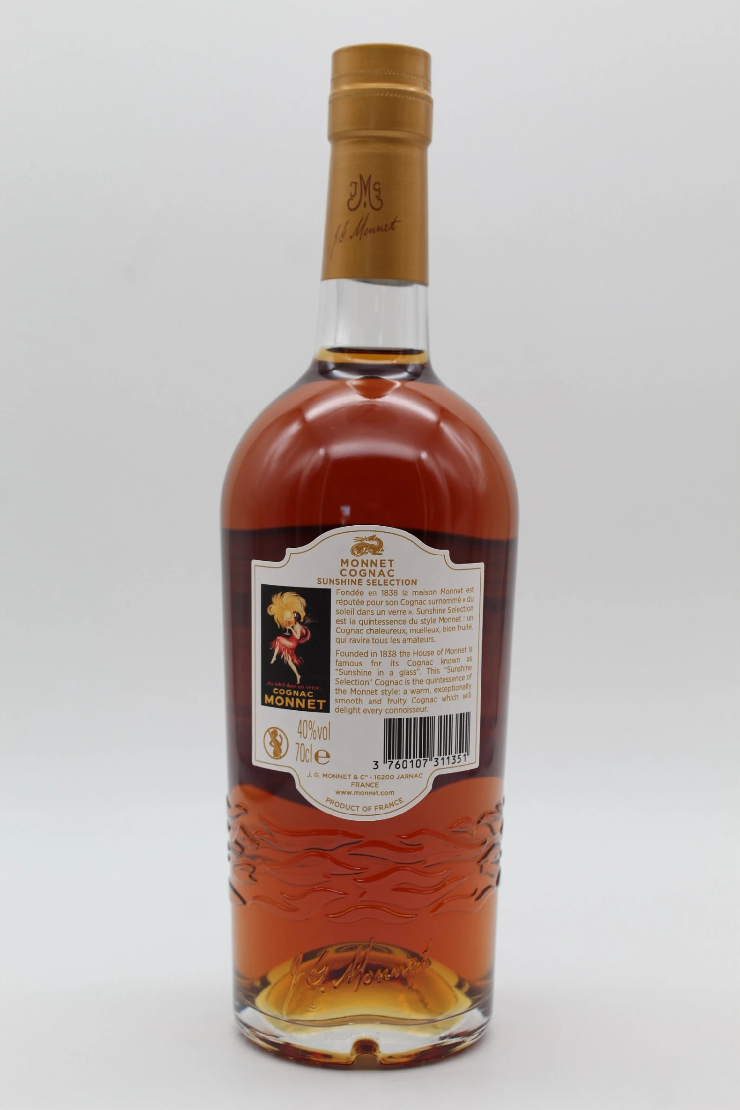 Monnet Sunshine Selection Cognac 4 Monnet Sunshine Selection Cognac – Bild 2